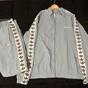 Adidas track pants suit